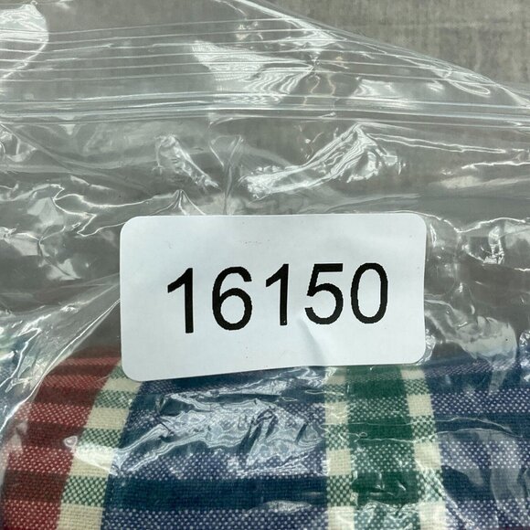 Ralph Lauren Shirt‎ Men Medium Red Blue Plaid Pony Woven Cotton Twill Heavy - Picture 10 of 10